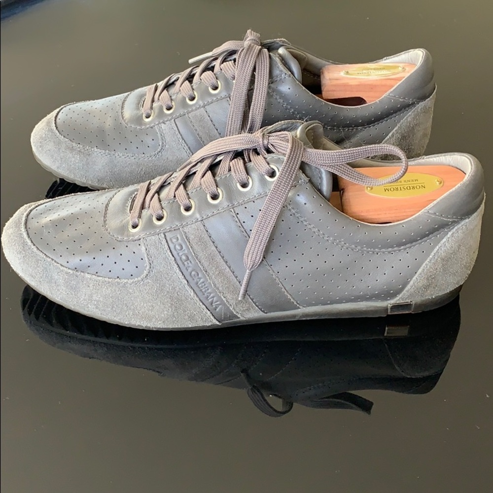 Dolce & Gabbana suede sneakers